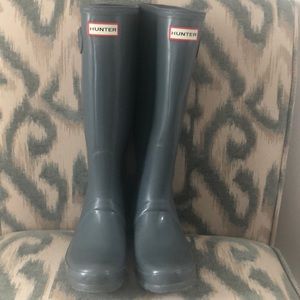 Grey Hunter Rain Boots